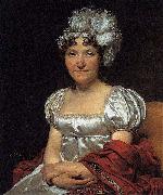 Jacques-Louis David Marguerite Charlotte David painting